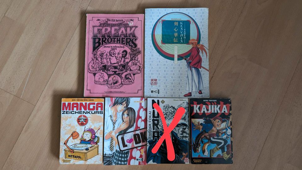 Verschiedene Manga in Wolfenbüttel