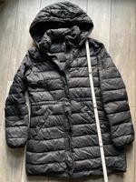 leichte Daunen Übergangsjacke/Mantel in schwarz Gr. S von ZARA Leipzig - Dölitz-Dösen Vorschau