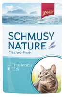 Schmusy Frischebeutel Fisch Thunfisch & Reis 100g - 24 Stück Bayern - Scheinfeld Vorschau