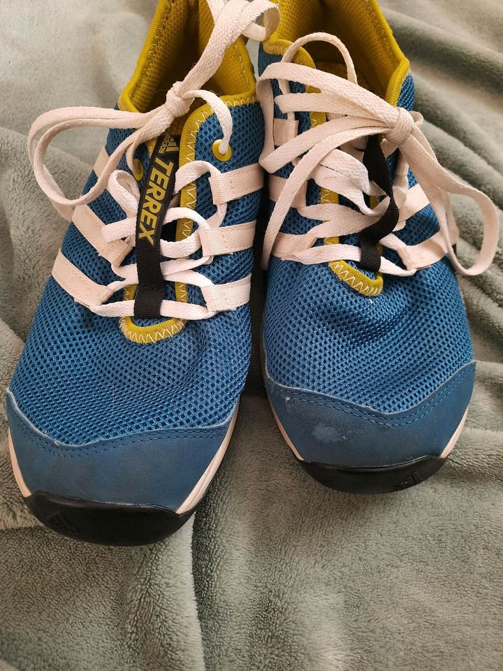 Adidas Terrex Schuhe Gr 38 leichter Schuh Wasser blau in Nördlingen