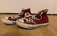 Rot, weinrote Chucks von Converse, in der Größe 37, bzw. UK 4,5 Sachsen - Bautzen Vorschau