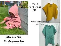 Badeponcho ♥️ Musselin Poncho Sommer 68-152 & Erwachsene S/M L/XL Nordrhein-Westfalen - Ennepetal Vorschau