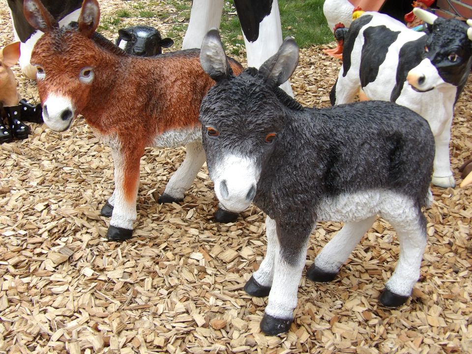 Garten Deko  Sylter Gänse XXL 98 cm  Gartenfiguren Figuren Teichdeko in Rhauderfehn