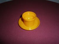 1 Stück Eierbecher Plastik Polypast Farbe Gelb DDR ca. 1970 Thüringen - Lucka Vorschau