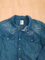 H&M Sommer Jeans Denim Bluse Hemd Lyocell Niedersachsen - Laatzen Vorschau