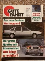 Gute Fahrt VW Autozeitschrift 01/1982 Audi Quattro Allrad Nordrhein-Westfalen - Jüchen Vorschau