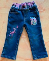 blaue gefütterte Jeans mit Stickapplikation Gr. 92 Rheinland-Pfalz - Burgbrohl Vorschau