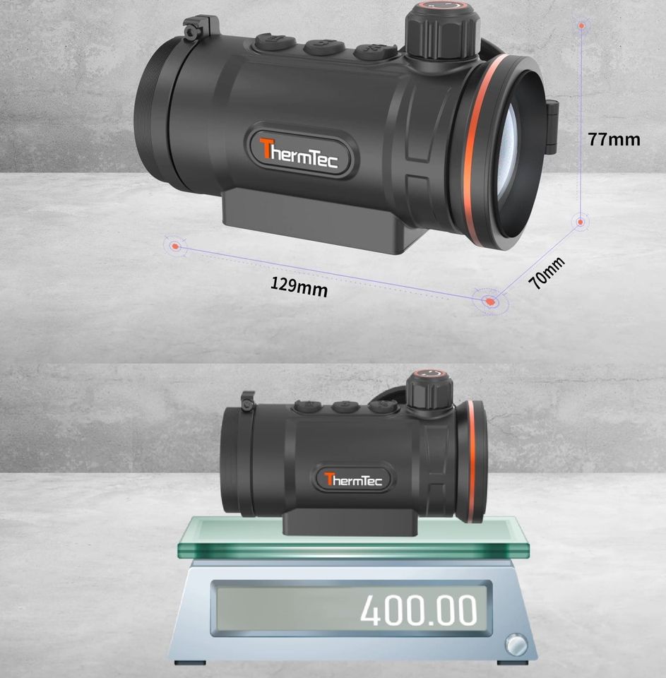 Dualuse ThermTec Hunt 335 Wärmebildgerät inkl. Adapter in Ried