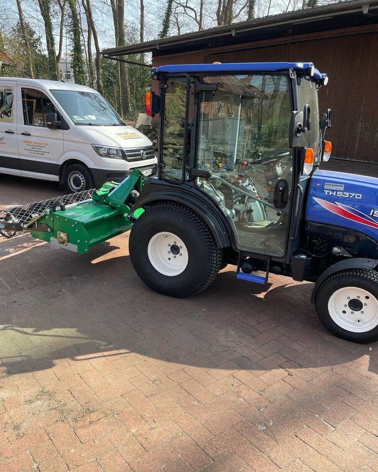 Rasen erneuern Umkehrfräse Traktor Garten in Lohne (Oldenburg)