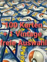 100 Pokemon Karten 1 Vintage Base Karte Sammlung Pack Set Booster Baden-Württemberg - Laudenbach Vorschau
