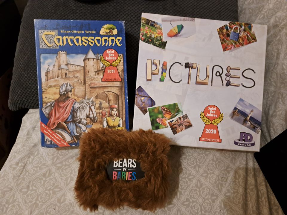 Brett- Kartenspiele Carrassonne, Pictures, Bears vs Babies in Essen