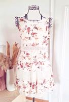 Creme Only Mini Sommerkleid mit Blüten und Spitze Niedersachsen - Stöckse Vorschau
