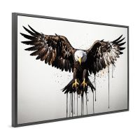 Adler - Eagle Vogel Animal Tier Wandbild Leinwand mit Rahmen Deko Stuttgart - Stuttgart-Ost Vorschau