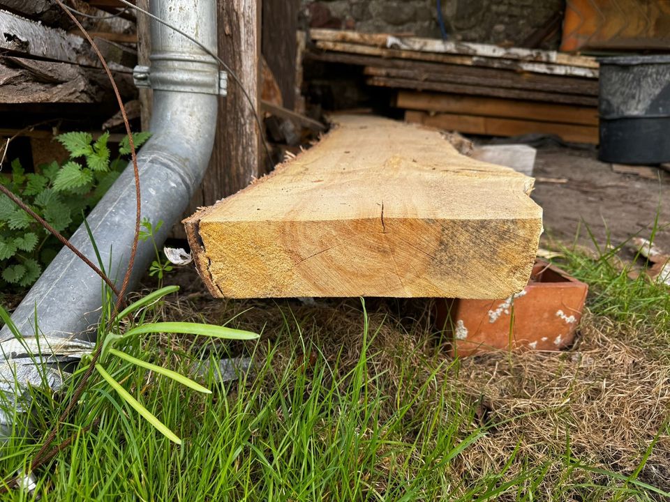 Holzbohlen Birke verschiedene Stärken ca. 30cm breit 3,10m lang in Friedland (Mark)