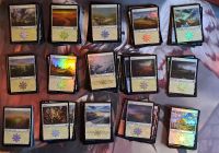 Magic the Gathering - Sammlung Fullart Foil Land Set's etc. Berlin - Pankow Vorschau