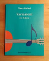 Mauro Giuliani - Variazioni per chitarra / Variationen f. Gitarre Niedersachsen - Auetal Vorschau