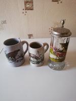 Bierkrüge Jagdmotiv DDR Sachsen-Anhalt - Schadeleben Vorschau