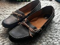 Clarks Lederloafer Gr. 39 dunkelblau Ballerina Rheinland-Pfalz - Klein-Winternheim Vorschau