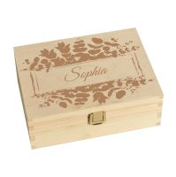 CHICCIE Aufbewahrungsbox Geschenk Personalisierbar Blumenmuster Nordrhein-Westfalen - Heiden Vorschau