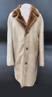 Lammfell mantel Herrn echt leder vintage Winter jacke Hessen - Rimbach Vorschau