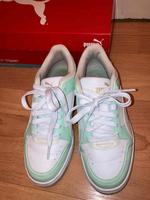 Sneaker Puma White Vapor Gray Minty Burst Puma Gold Gr. 37 Berlin - Steglitz Vorschau