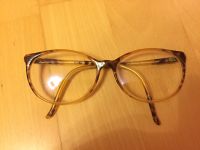 Brille Brillengestell 80er Vintage transparent gelb braun rund Berlin - Mitte Vorschau