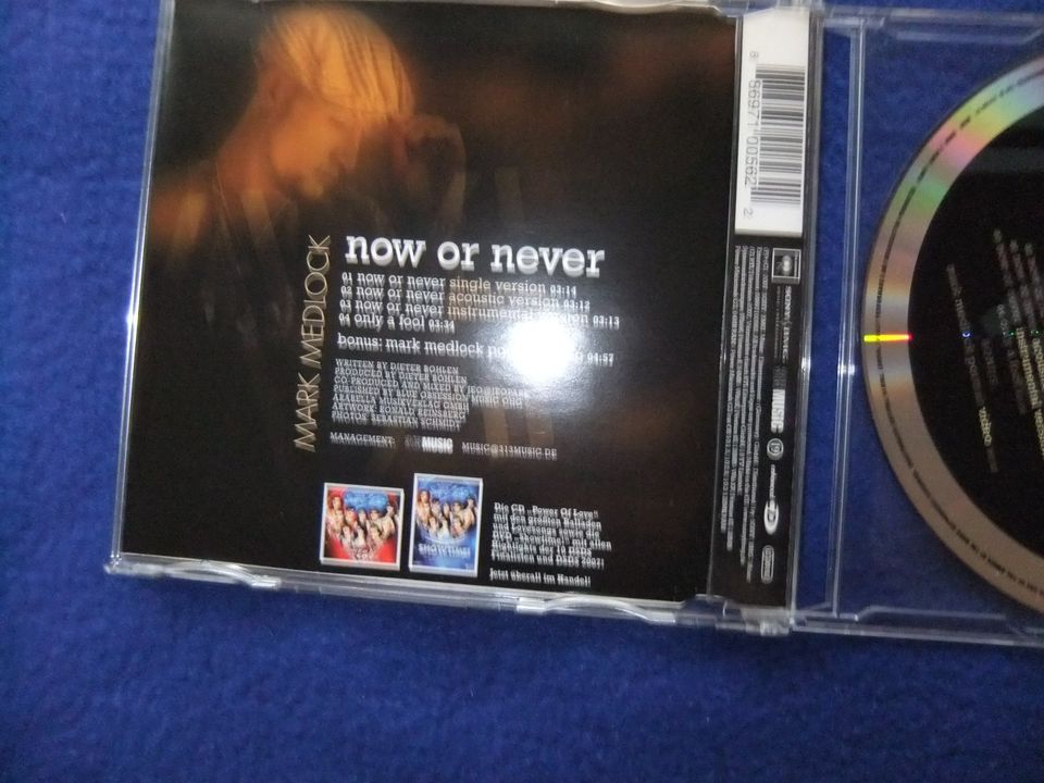 Now Or Never von Mark Medlock in Schmelz