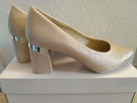 Goldene Damen Pumps Schuhe Mode Party Coctail Rheinland-Pfalz - Speyer Vorschau