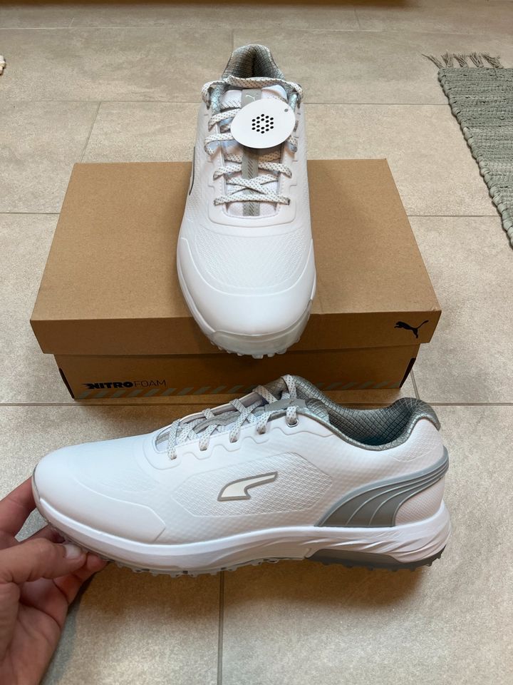 Puma Golf Golfschuhe Alphacat weiß Gr.46 NEU in Bruckmühl