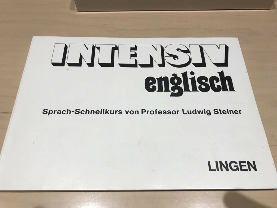 Sprachschnellkurs intensiv englisch 4 kassetten in Friedberg