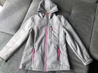 wärmende Softshell-Jacke grau/pink Gr. 164 Baden-Württemberg - Oberstenfeld Vorschau