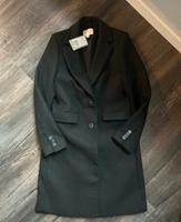 H&M Einreihiger Mantel schwarz Gr 40 Hessen - Heuchelheim Vorschau