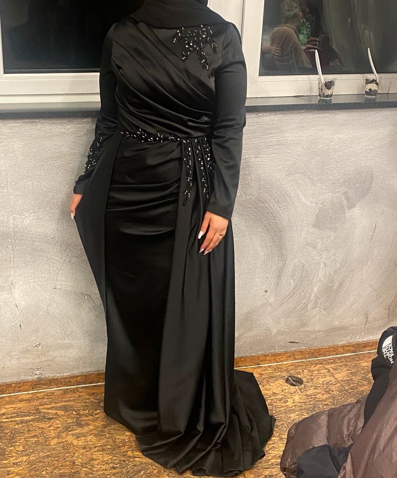 Abendkleid Satin schwarz, MUSS RAUS!! in Berlin