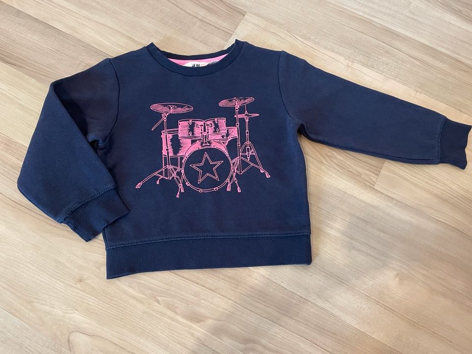 Mädchen H&M Sweatshirt, Gr 92 in Parkstein