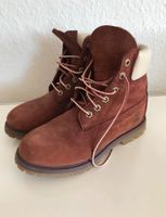 Timberland Boots Bordeaux/Weiß, 37 wie neu Düsseldorf - Stadtmitte Vorschau