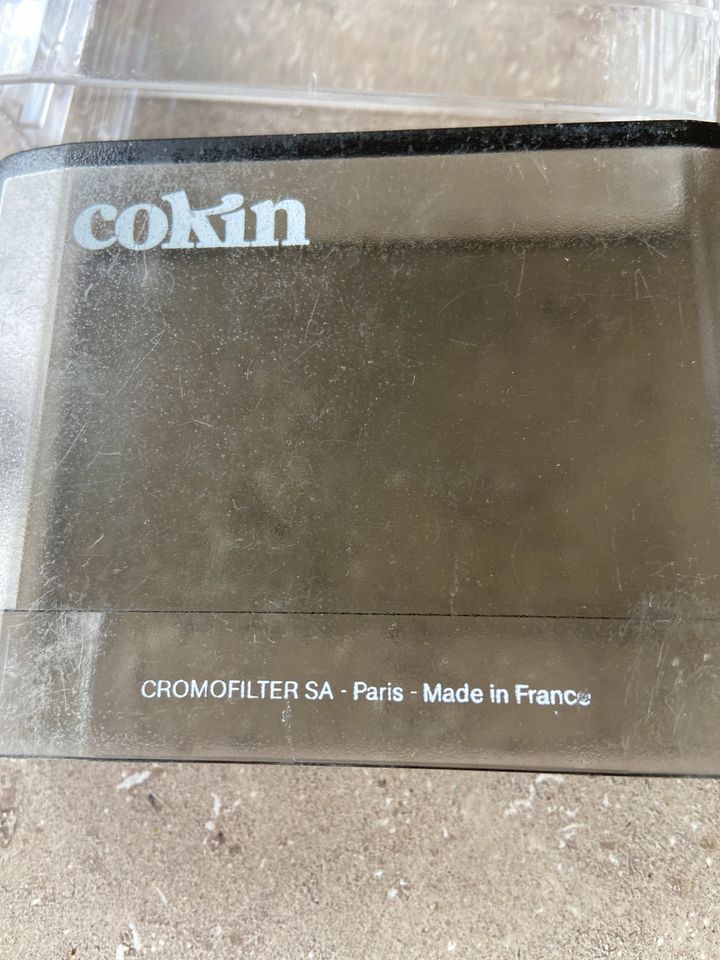 1)Erbstück , unbenutzt, Cokin Chromofilter SA Paris,2) 3) in Rövershagen
