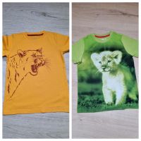 Jako-o T-Shirts Tiere Löwe Delfin Schildkröte Puma 116/122 ab Nordrhein-Westfalen - Borgholzhausen Vorschau