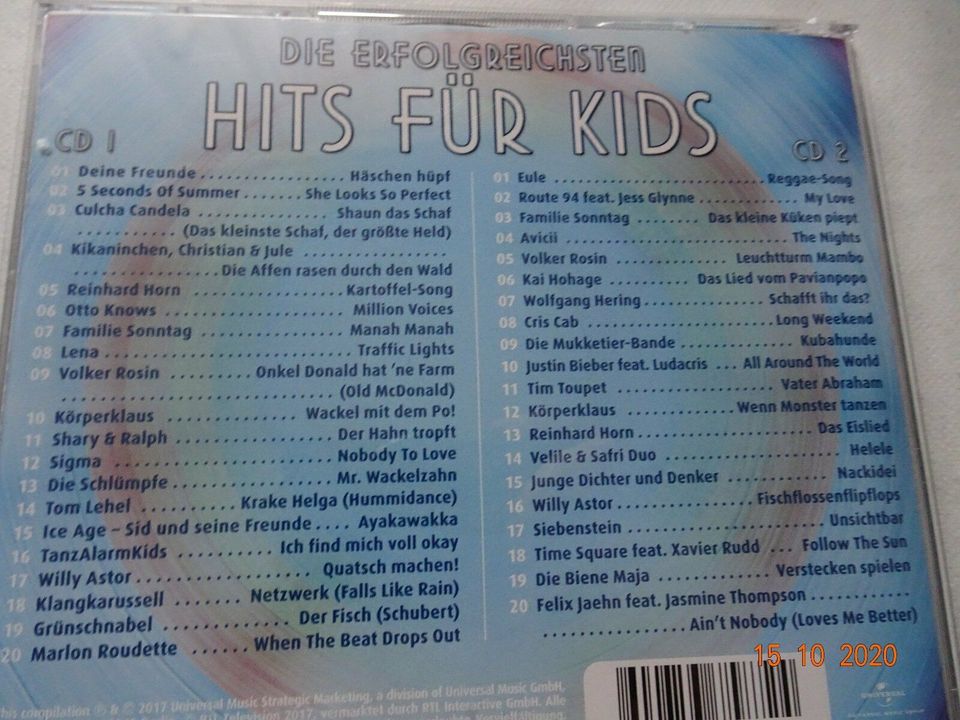 Kinder CD´s,Grüffelo, Hits für Kids, Bob Baumeister in Rechenberg-Bienenmühle