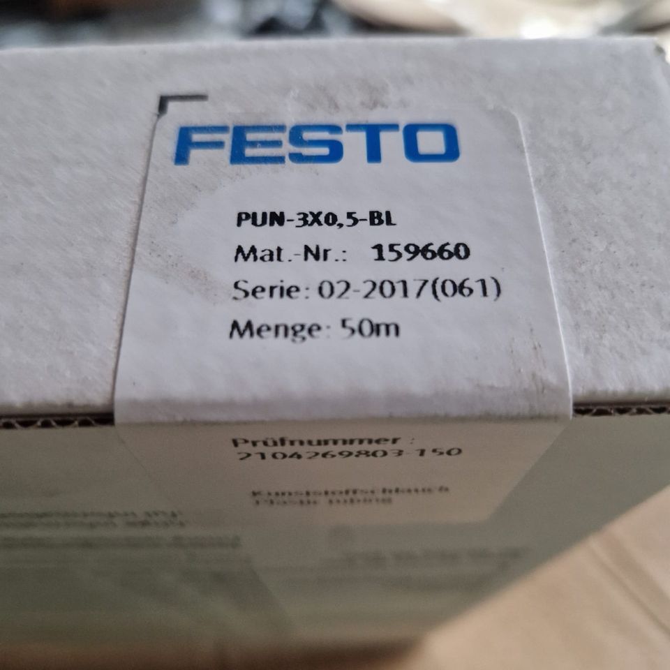 Festo PUN-3X0,5-BL Kunststoffschlauch in Gelsenkirchen