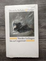 Deutsche Balladen Von den Änfängen bis zur Gegenwart Neu+OVP Baden-Württemberg - Ettlingen Vorschau