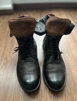 Schöne Herren Leder Winter Stiefel Braun Cinque Gr. 41 Exklusiv! Düsseldorf - Eller Vorschau