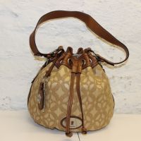 FOSSIL Maddox Drawstring Tasche Braun Schultertasche Handtasche Duisburg - Duisburg-Mitte Vorschau