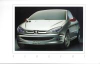 1998 PROSPEKT PEUGEOT CONCEPT CAR 206  - 206 CC STUDIE - 03/98 Hessen - Birkenau Vorschau