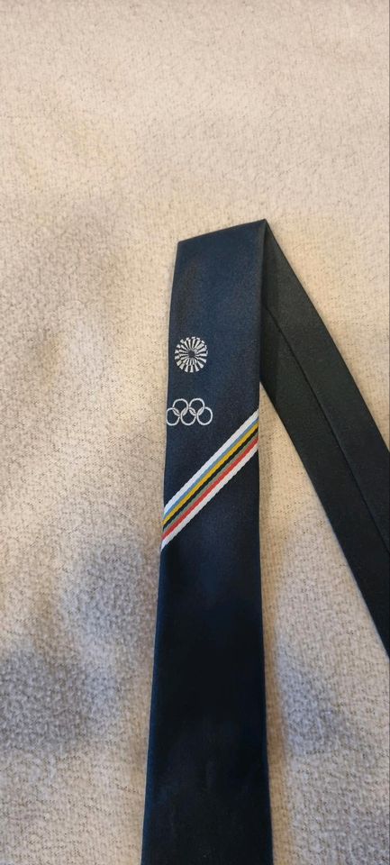 Offizielle Krawatte (Binder) der Olympischen Spiele 1972 in Großfriesen