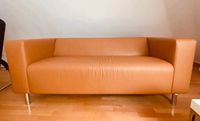 2er-Sofa von IKEA. Farbe Orange. Kunstleder. Klipan. Hessen - Waldems Vorschau