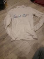 Benetton Sweatjacke Zipjacke 2xl 160 weiss neuwertig Schleswig-Holstein - Kisdorf Vorschau