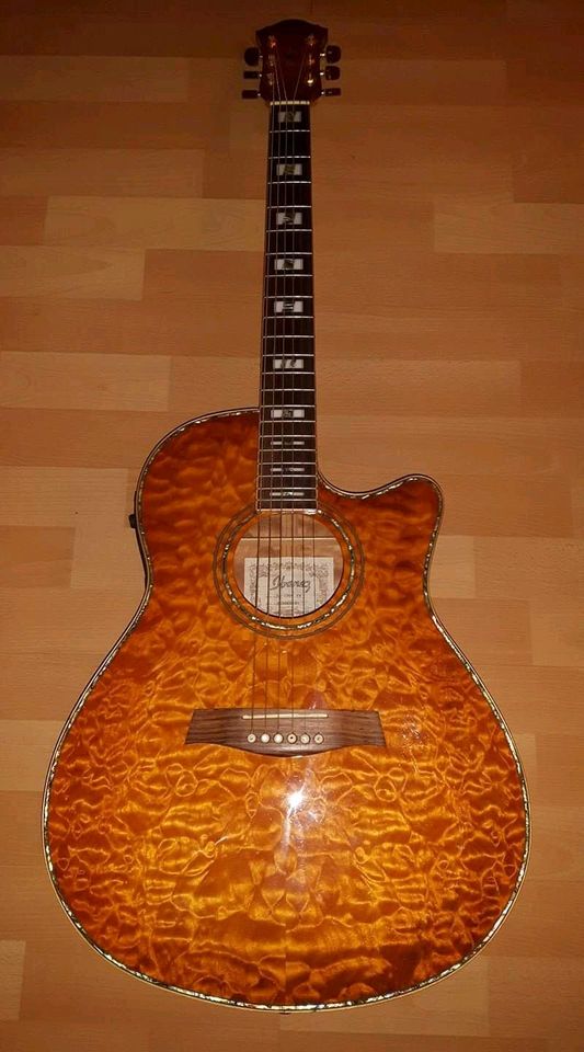 Ibanez AE1000 Luxus Sondermodell Vintage, Violine Westerngitarre in Bielefeld