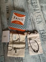 Fossil Kette ‼️NEU‼️ mit Säcken und Dose + Armband Leder Niedersachsen - Helvesiek Vorschau