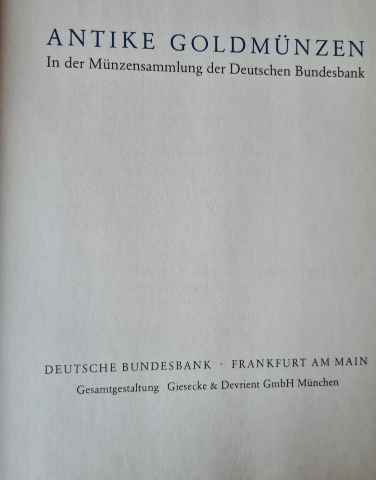 Antike Goldmünzen in der Münzensammlung der Deutschen Bundesbank in Gilching