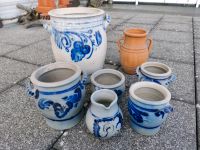 Große Krug Sammlung, Keramik, Cobalt blau, Deko, Mediterran Baden-Württemberg - Fellbach Vorschau